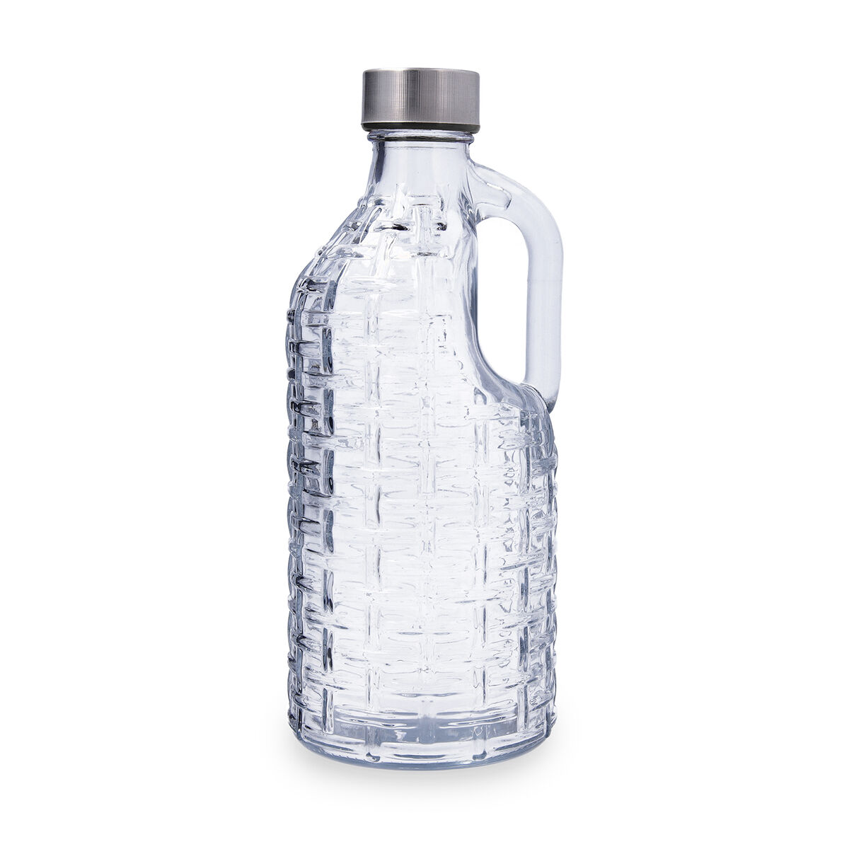Botella de Agua Quid Calypso Transparente Vidrio 1 L (12 Unidades)