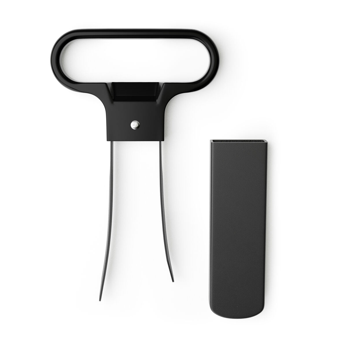 Abrebotellas Koala Basic Negro Metal 11 x 6,5 x 1 cm (12 Unidades)