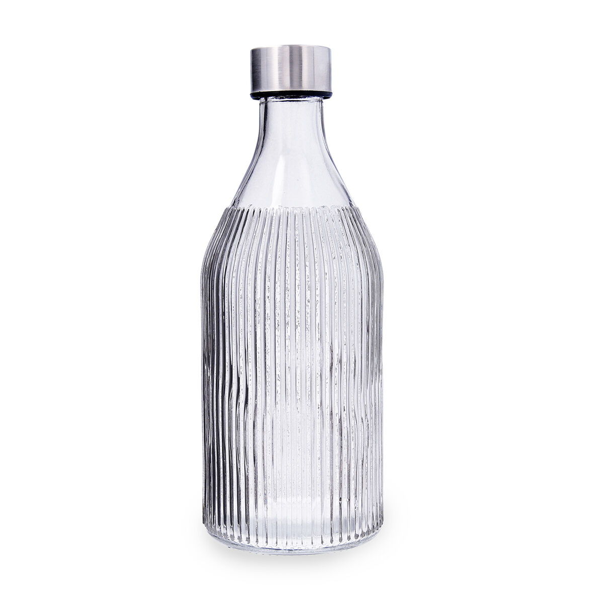 Botella de Agua Quid Maison Gris Vidrio 1 L (12 Unidades)