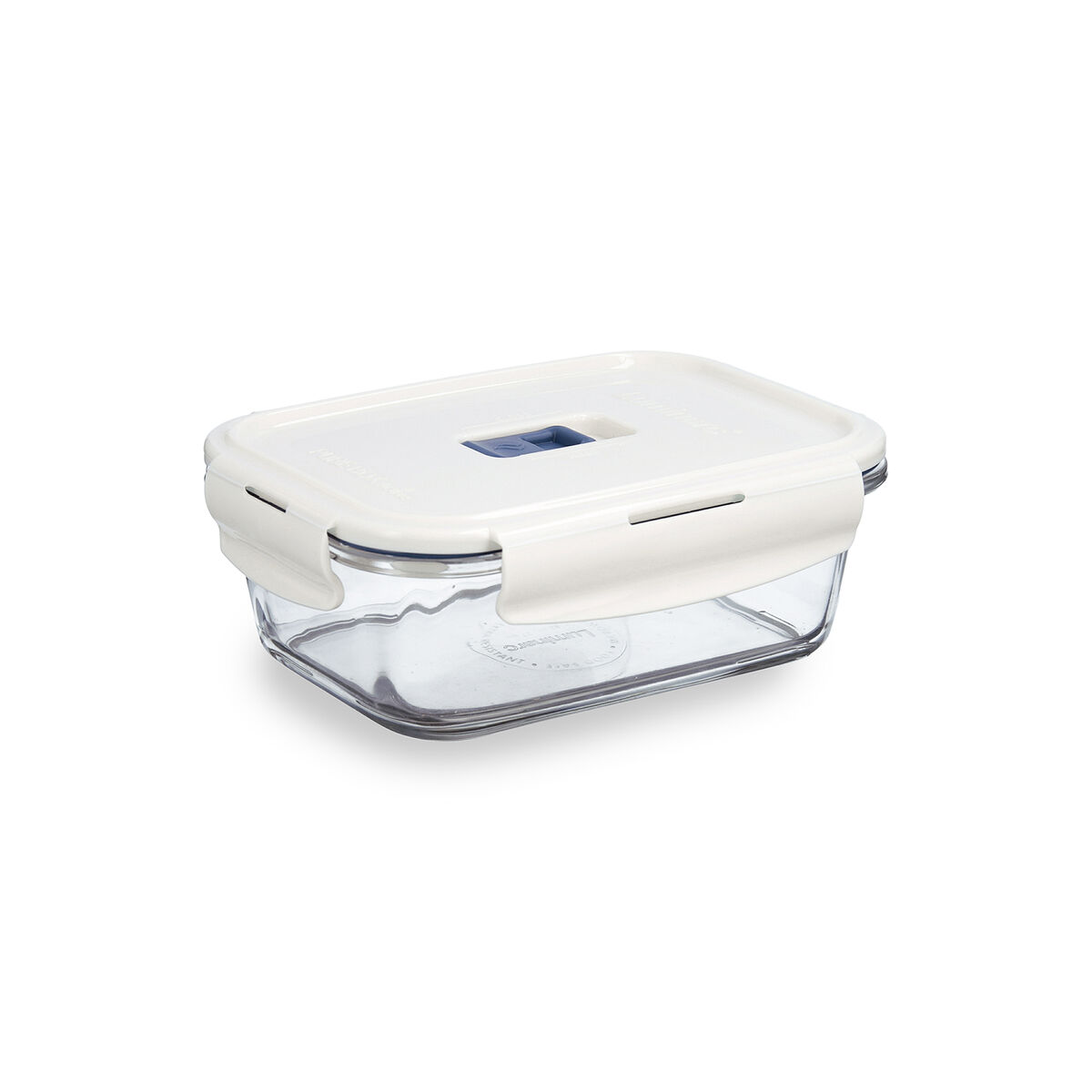 Fiambrera Hermética Luminarc Baltic Crema Vidrio 820 ml (6 Unidades)