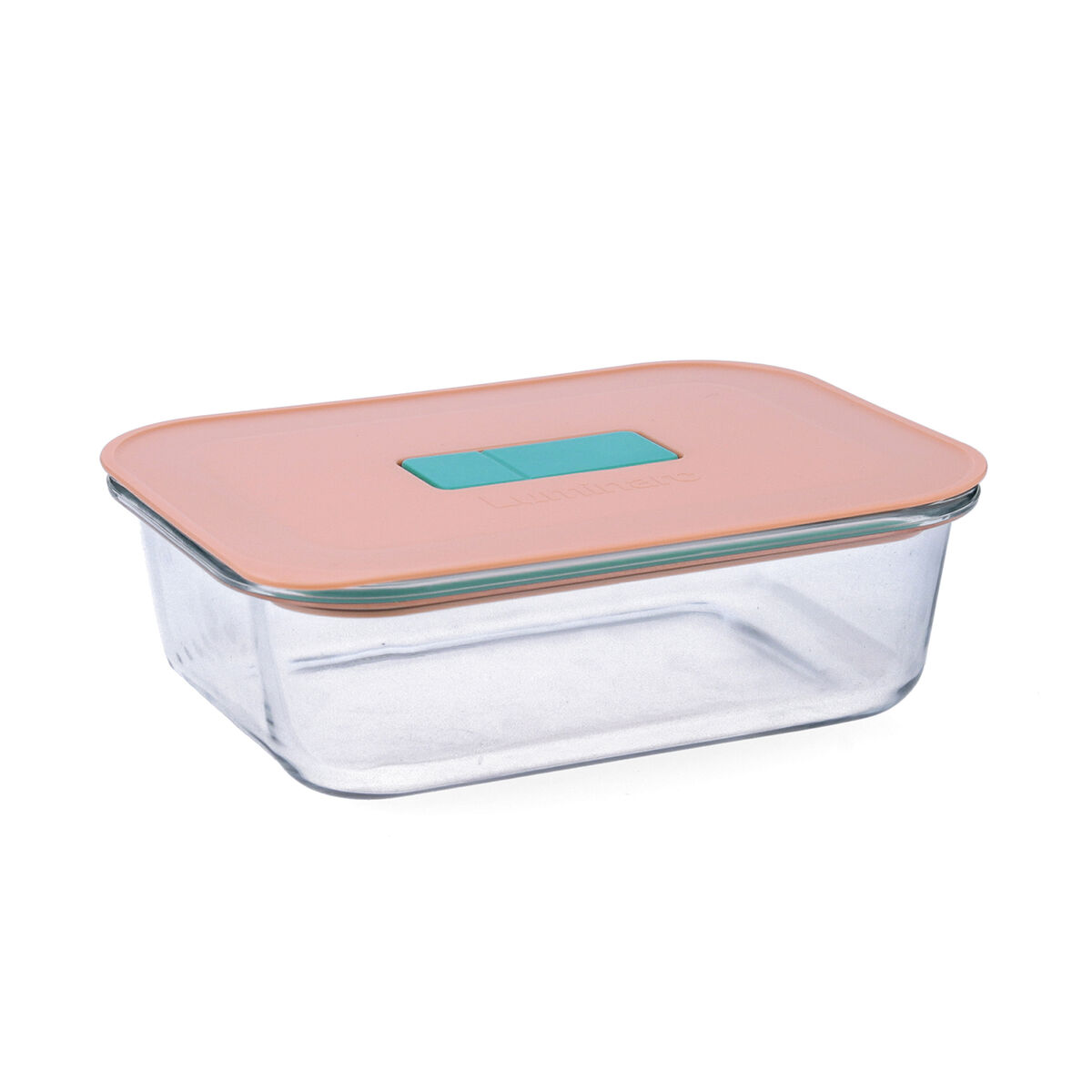 Fiambrera Hermética Luminarc Joy Naranja Vidrio 1,04 L (6 Unidades)
