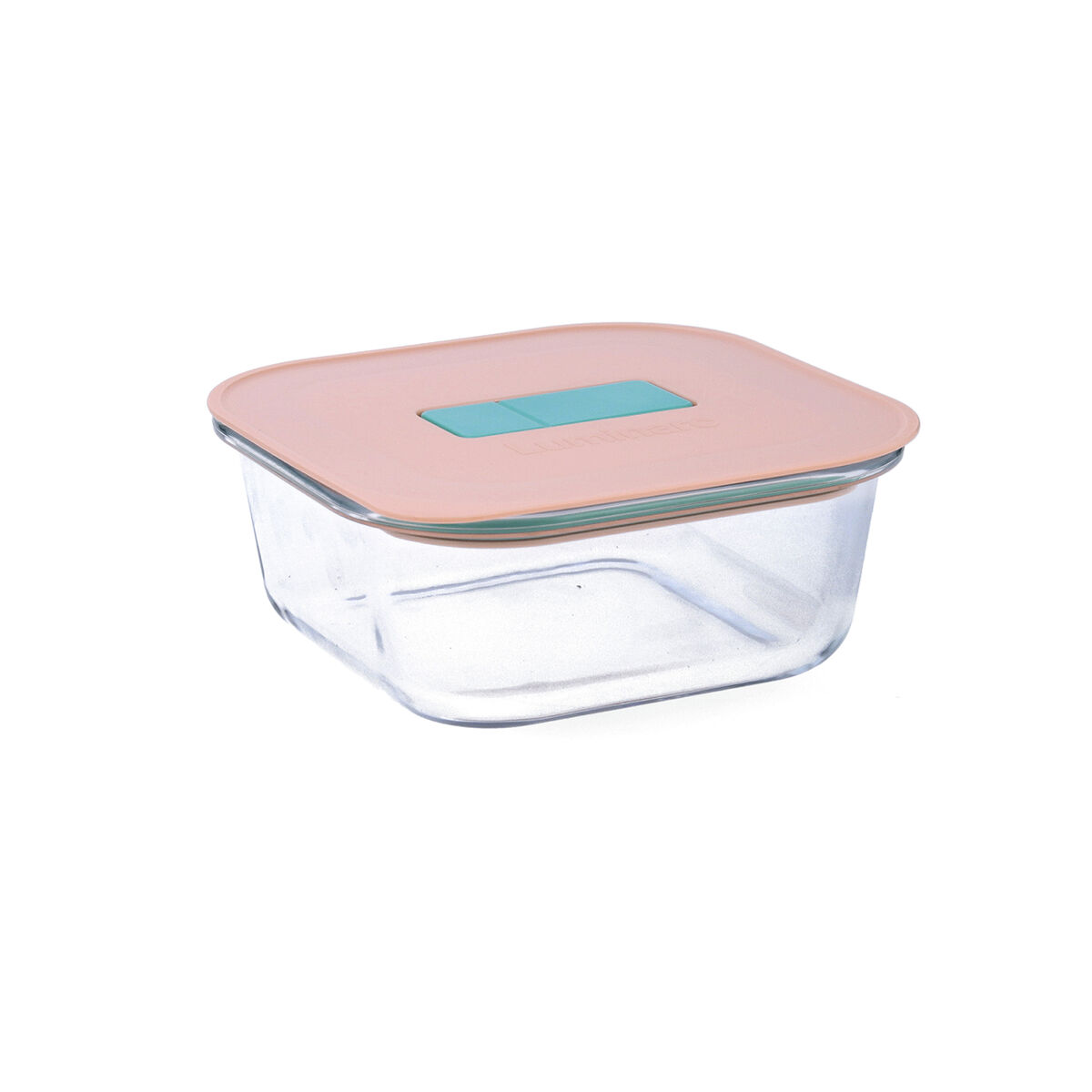 Fiambrera Hermética Luminarc Joy Naranja Vidrio 800 ml (6 Unidades)