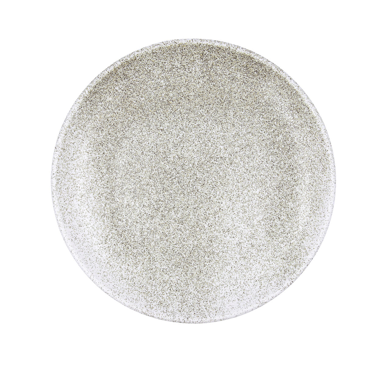 Plato Llano Bidasoa Element Hydrozero Beige Cerámica Ø 27 cm (6 Unidades)