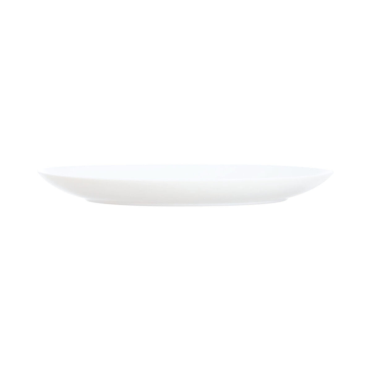 Plato Llano Luminarc Apy Blanco Vidrio Ø 25 cm (12 Unidades)