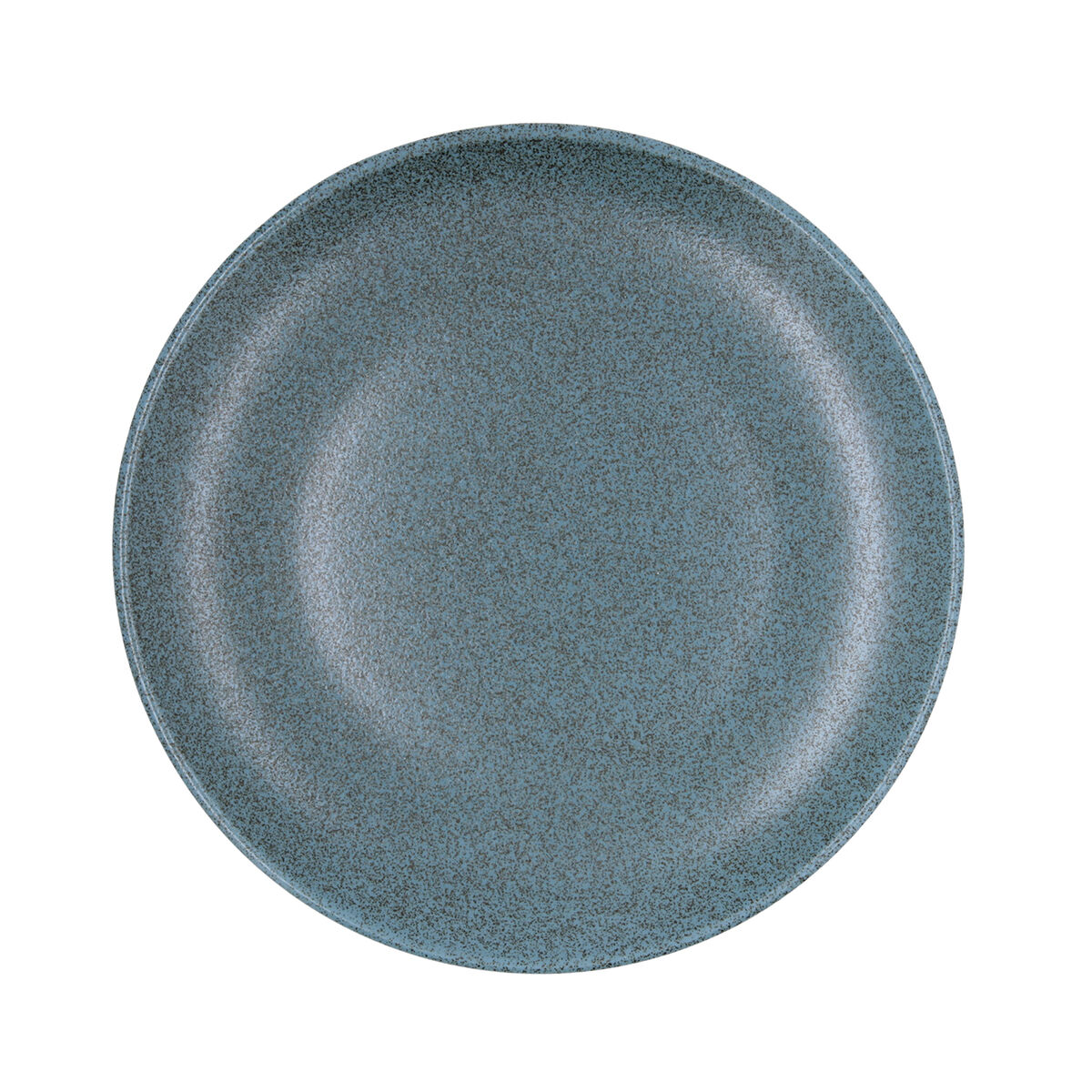 Plato Llano Bidasoa Element Hydrozero Azul Cerámica Ø 27 cm (6 Unidades)