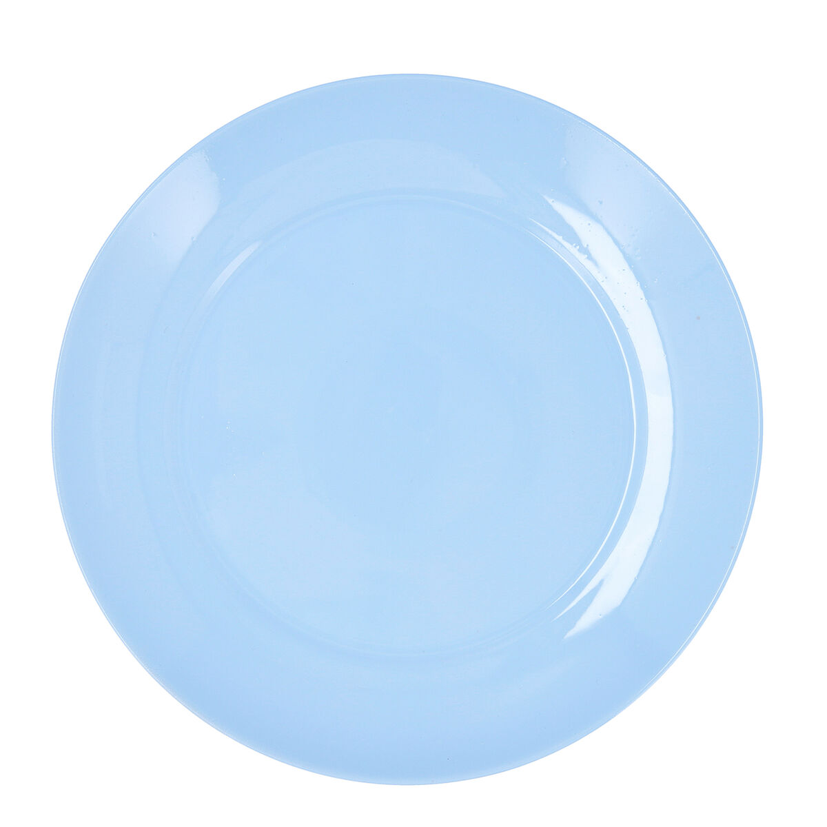 Plato Llano Luminarc Apy Paradise Azul Azul Vidrio Ø 25 cm (24 Unidades)