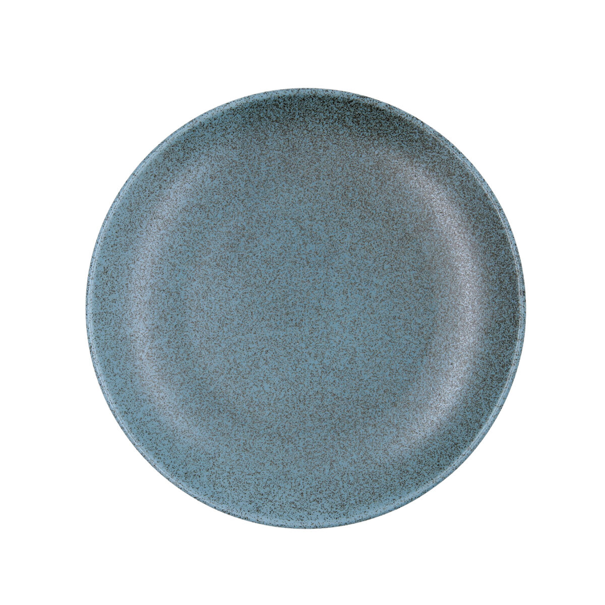 Plato Llano Bidasoa Element Hydrozero Azul Cerámica Ø 25 cm (6 Unidades)