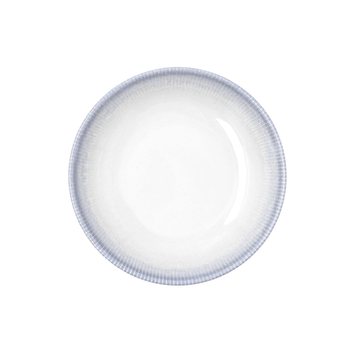 Plato Hondo Bidasoa Lea Hydrozero Blanco Cerámica Ø 20 cm (6 Unidades)