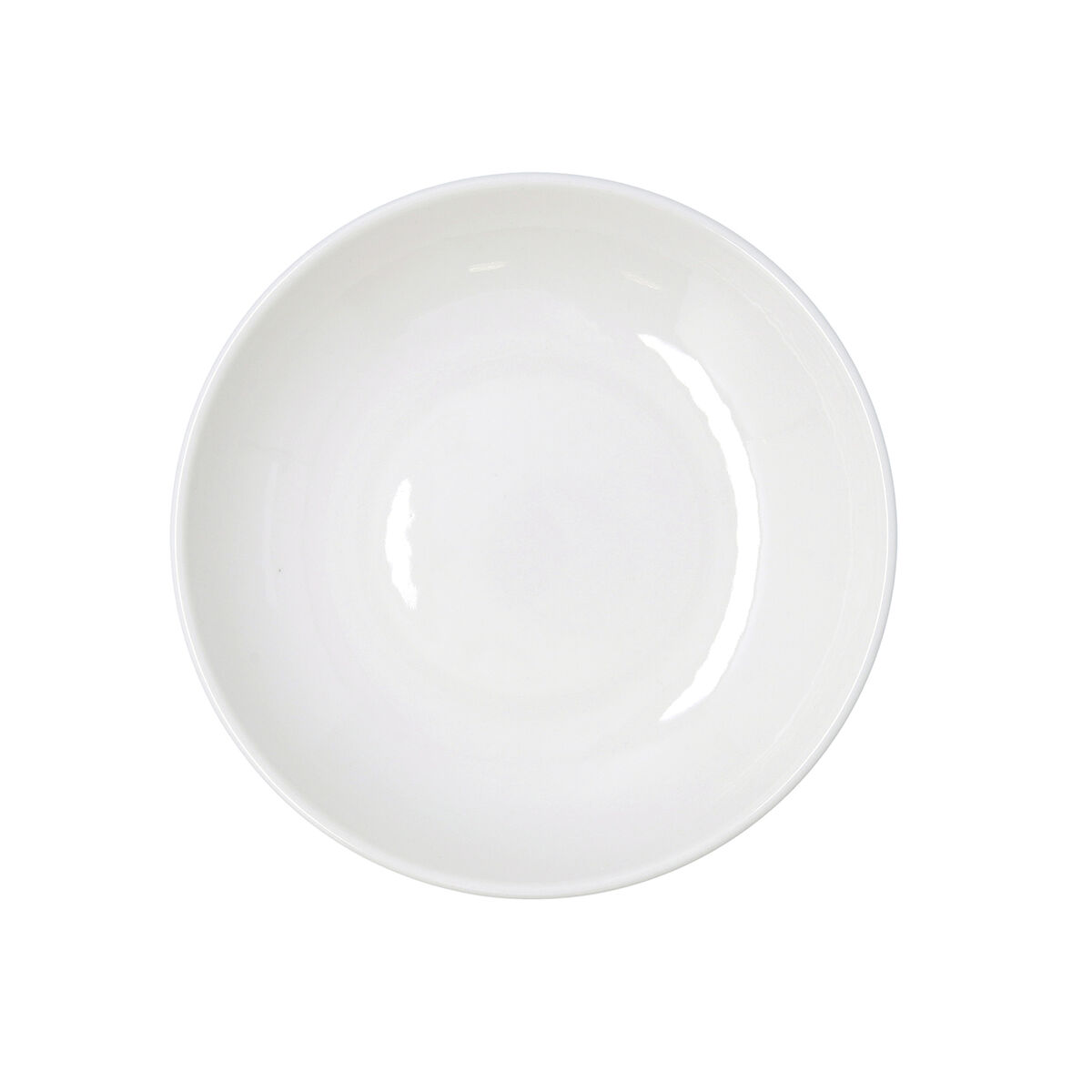 Plato Hondo Bidasoa Harmony Hydrozero Blanco Cerámica Ø 23 cm (6 Unidades)