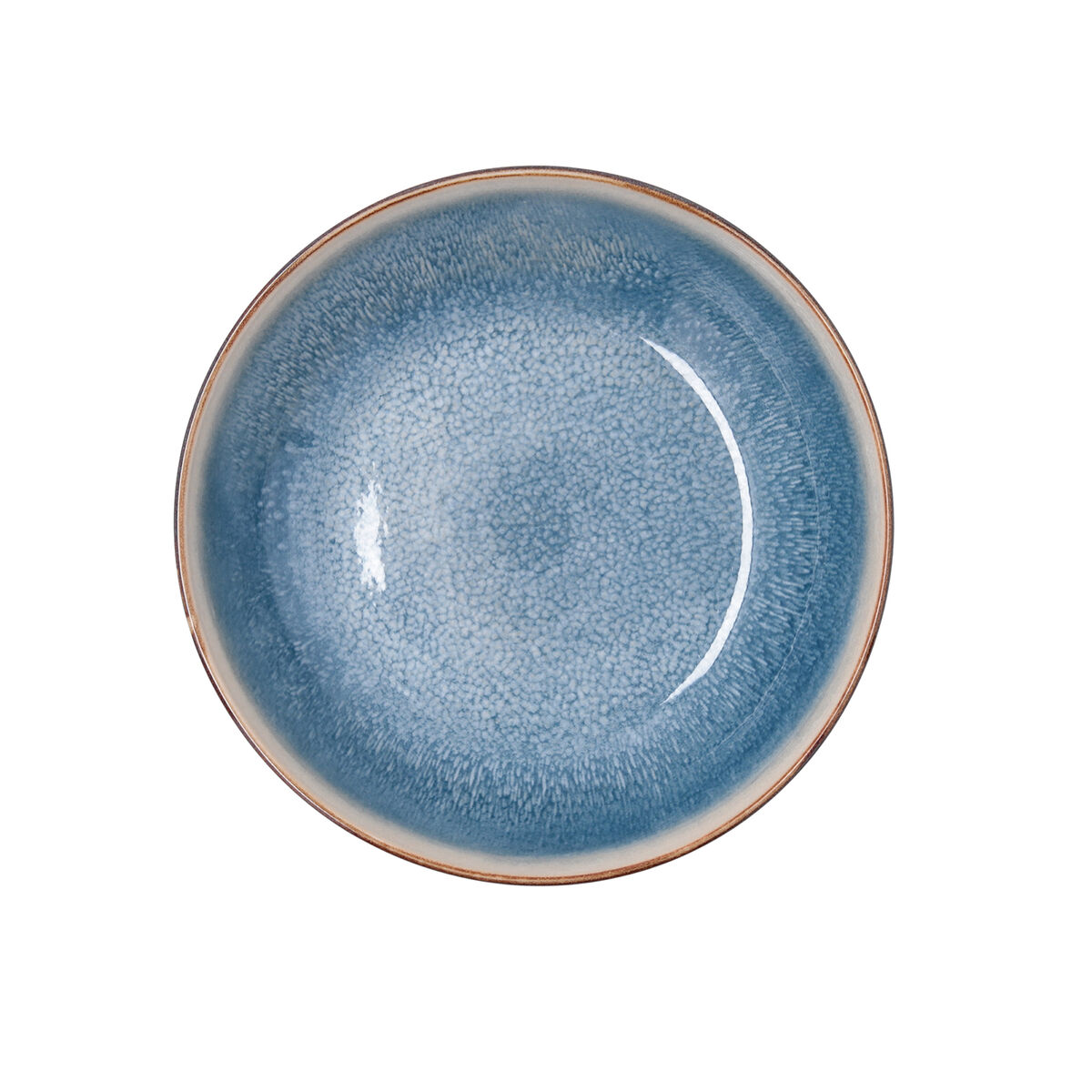 Plato Hondo Bidasoa Aura Blanco Cerámica Ø 20 cm (12 Unidades)