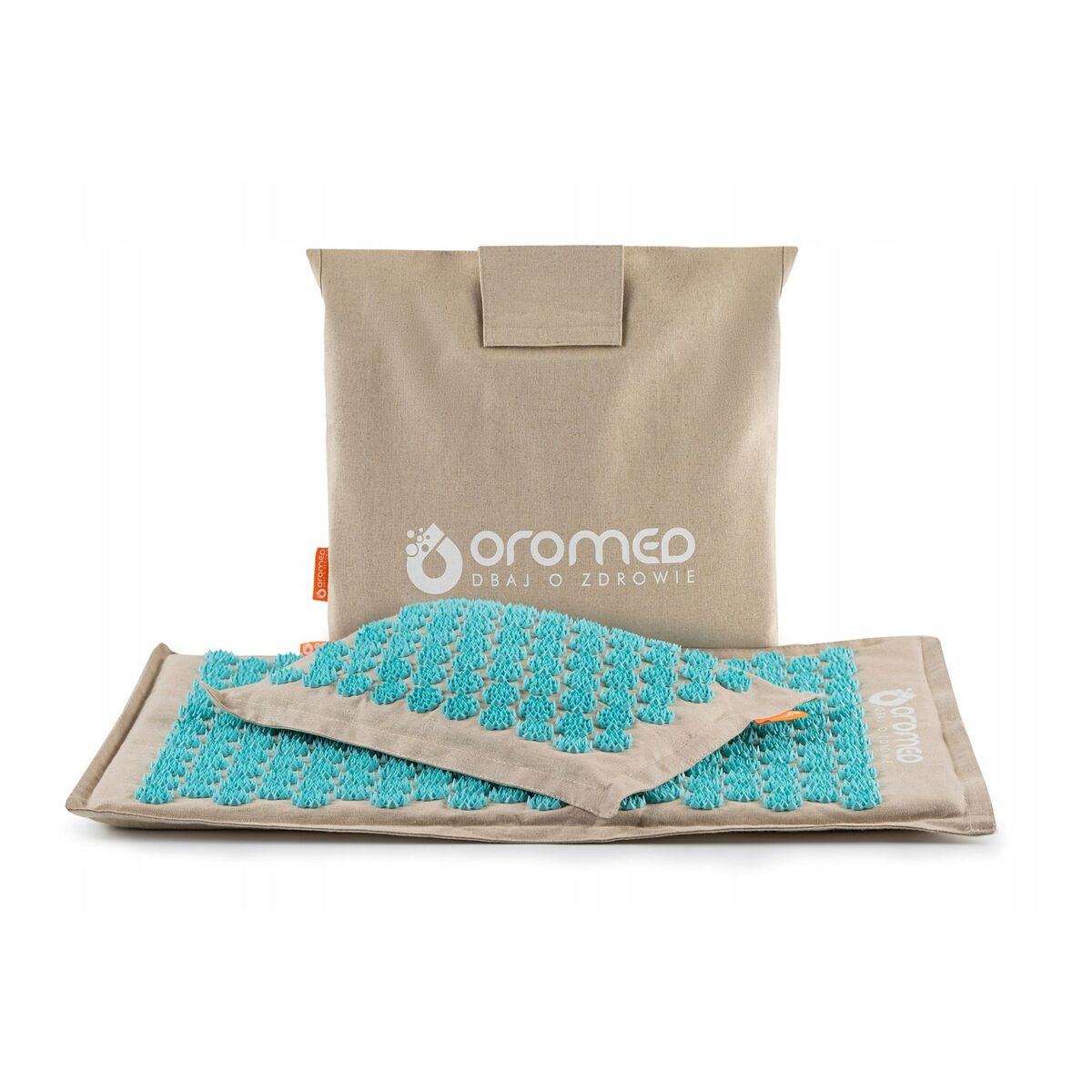 Esterilla de Acupresión Acolchada Oromed ORO-HEALTH SZARY Gris 43 x 67 cm