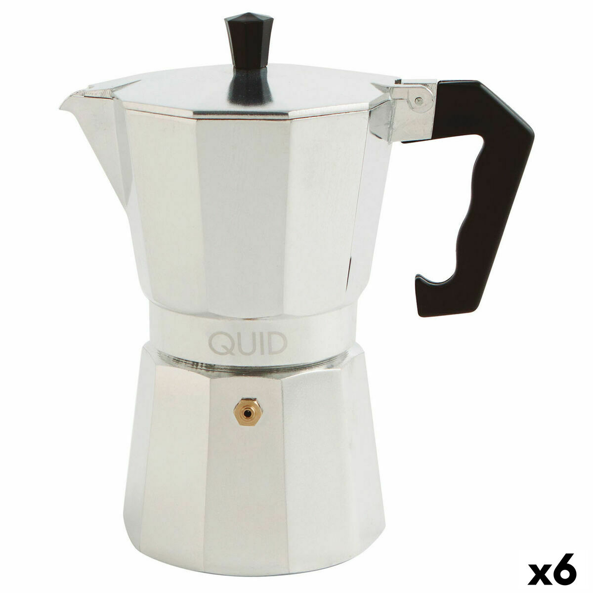 Cafetera Quid Cesena Acero Metal Baquelita