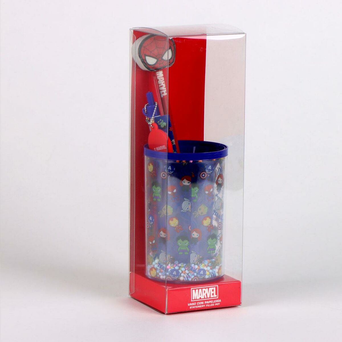 Set de Papelería The Avengers Multicolor 4 Piezas