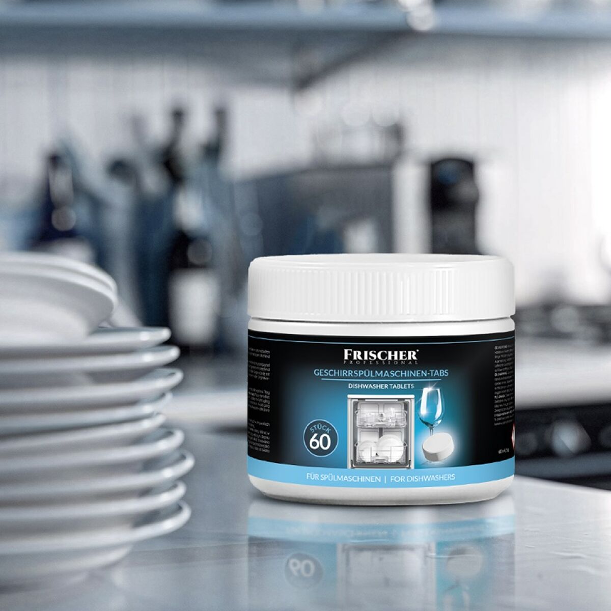 Pastillas para Lavavajillas Frischer FR00207_60_6,5g (60 unidades)