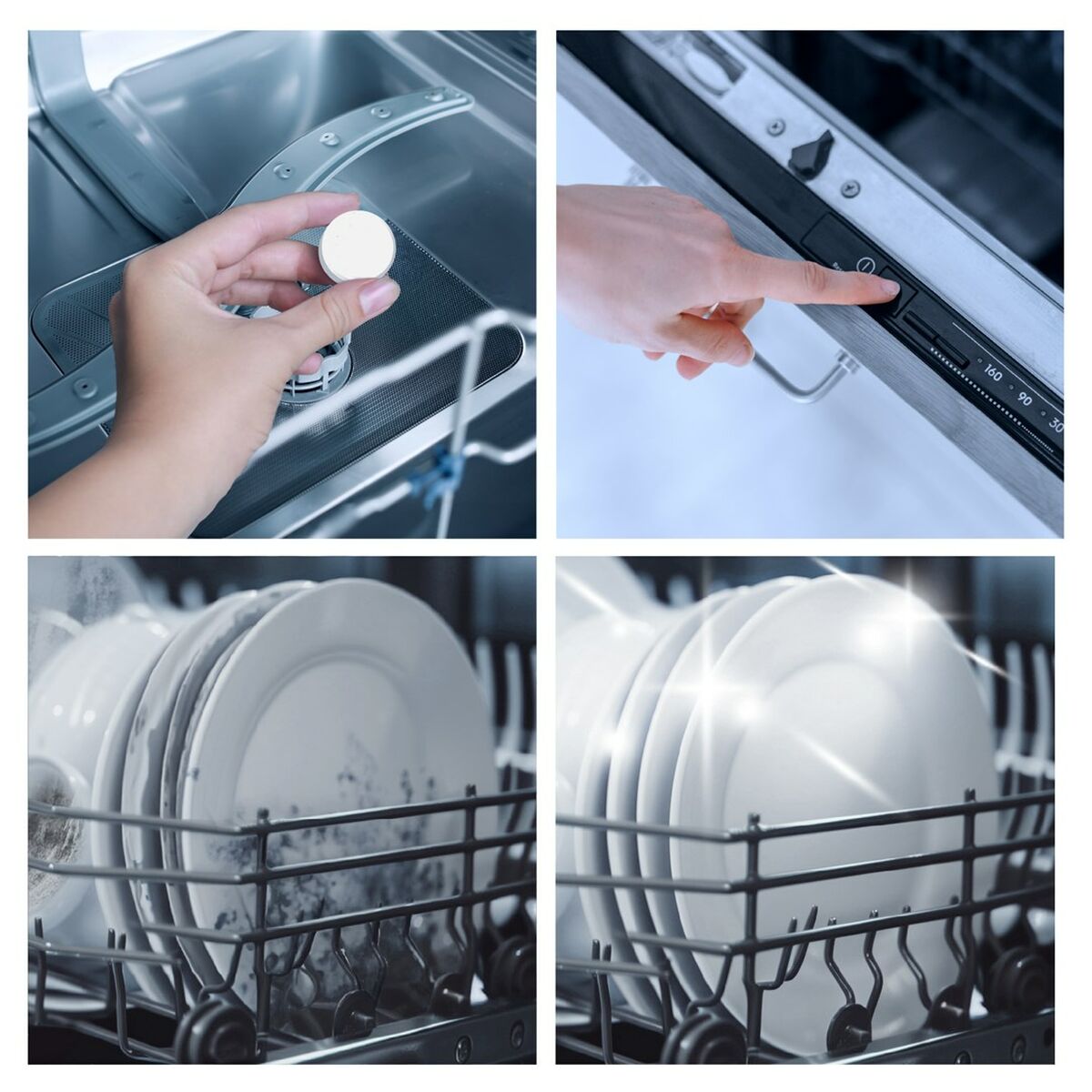 Pastillas para Lavavajillas Frischer FR00207_60_6,5g (60 unidades)