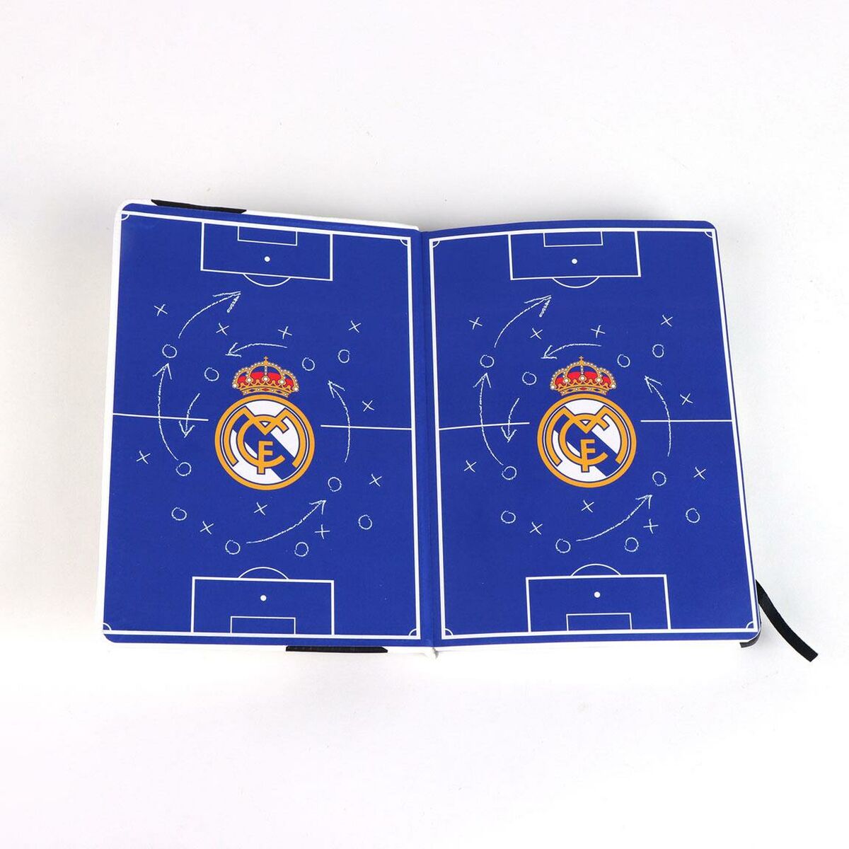 Cuaderno Real Madrid C.F. Blanco 15 x 21 x 2 cm