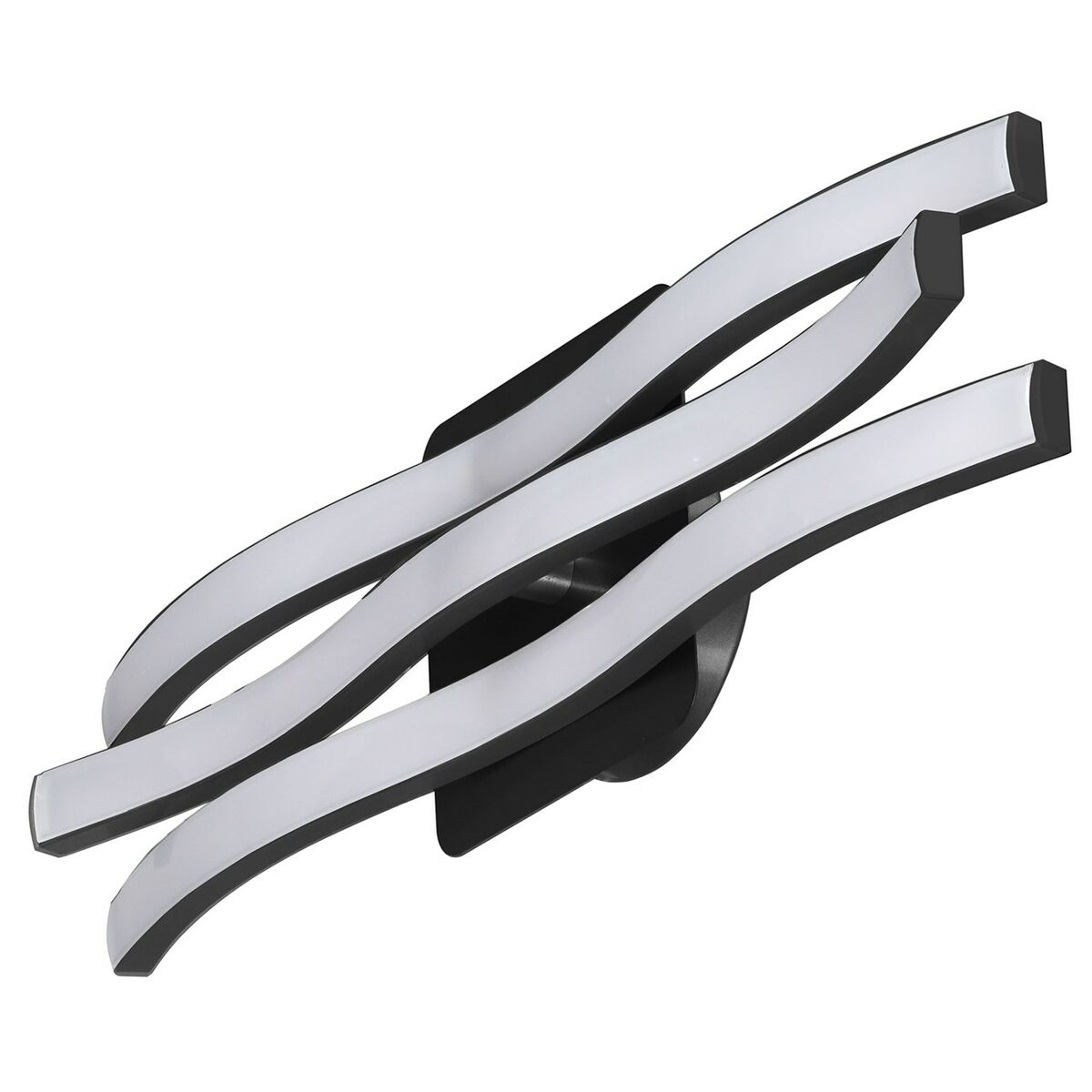 Aplique LED Activejet AJE-LOGAN Amarillo Negro Blanco Cálido 80 1500 lm 220-240 V (1 Pieza)