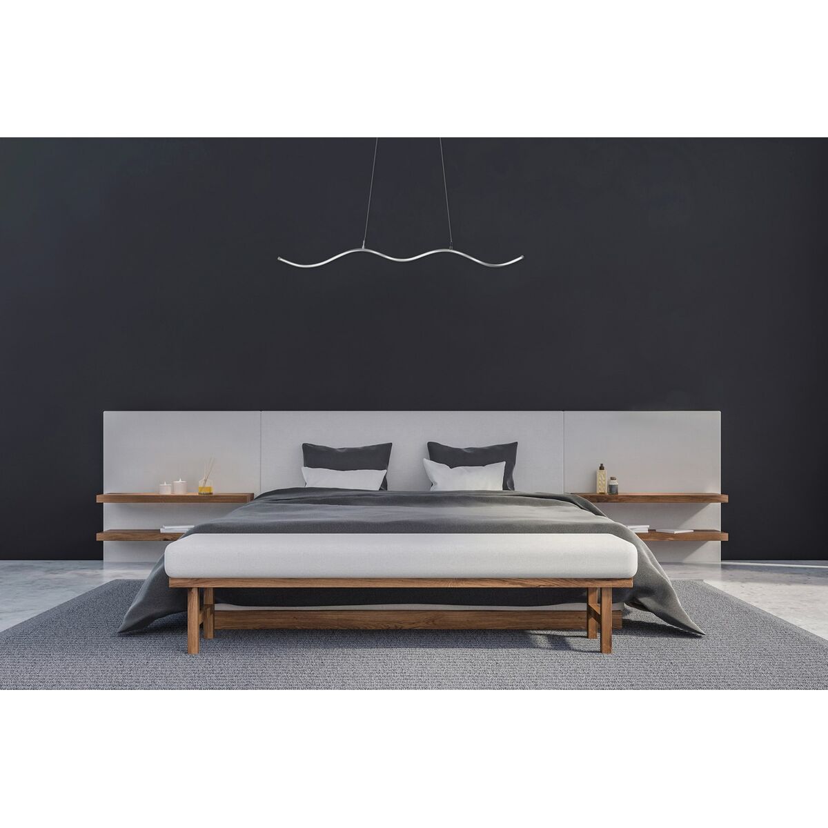 Lámpara de Techo Activejet AJE-SARA Plateado 80 Aluminio 11 W (Blanco Neutro) (4000 K)