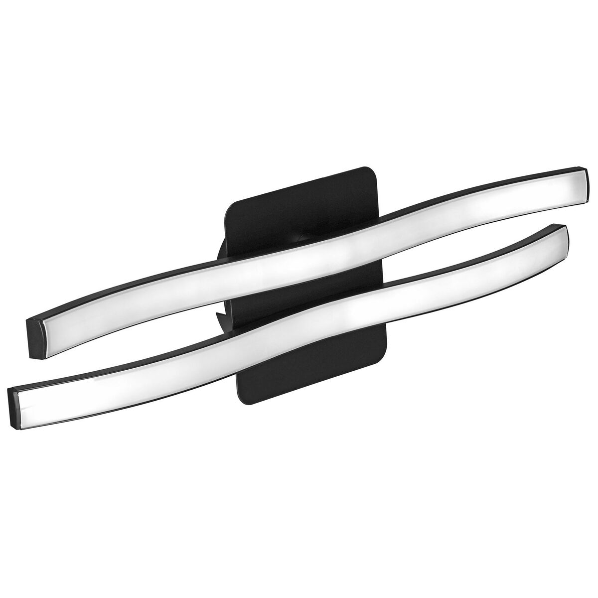 Aplique LED Activejet AJE-SALY Negro Blanco Cálido 80 1100 Lm 220-240 V (1 Pieza)