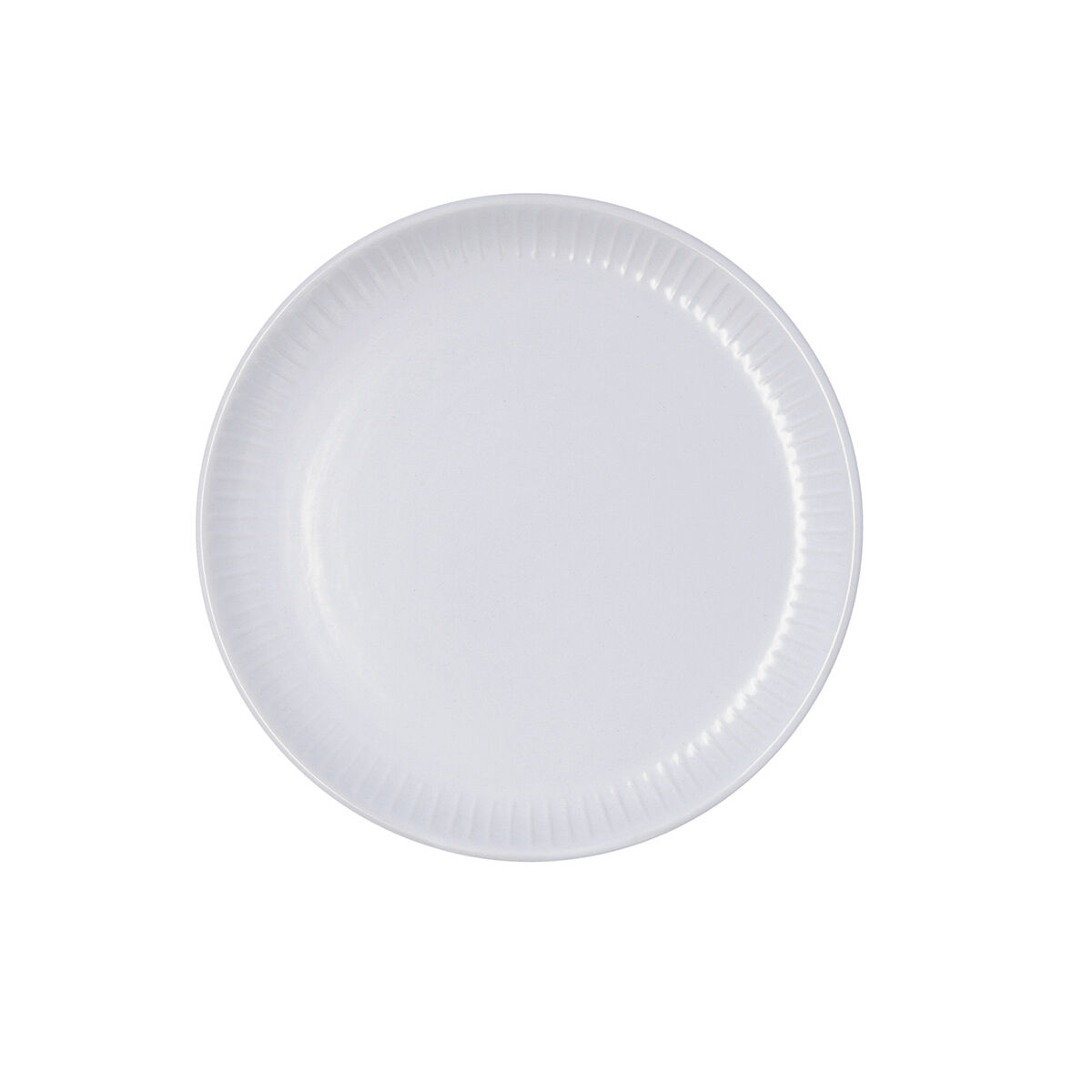 Plato de Postre Bidasoa Moana Gris Cerámica Ø 21,5 cm (12 Unidades)