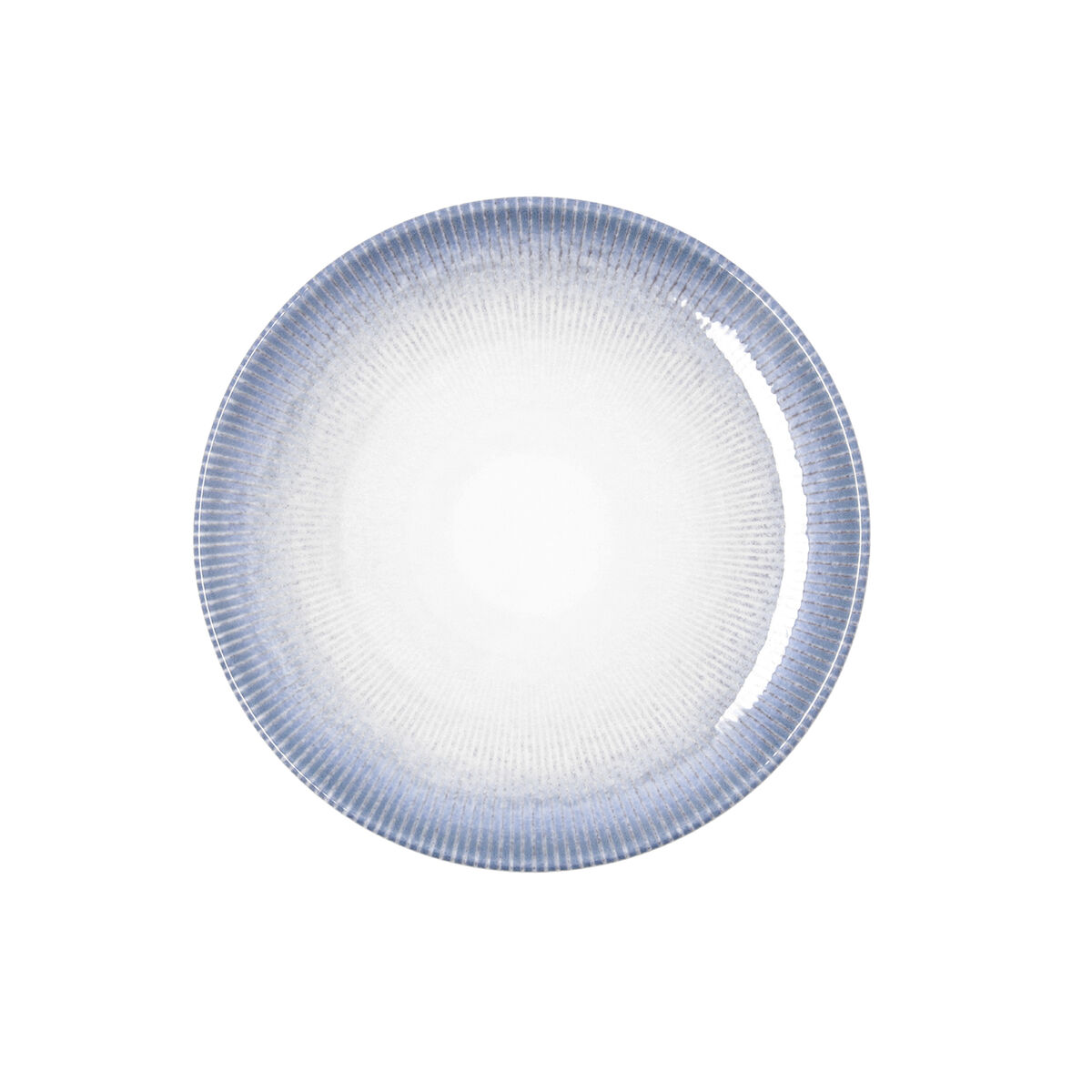 Plato de Postre Bidasoa Lea Hydrozero Blanco Cerámica Ø 21 cm (6 Unidades)