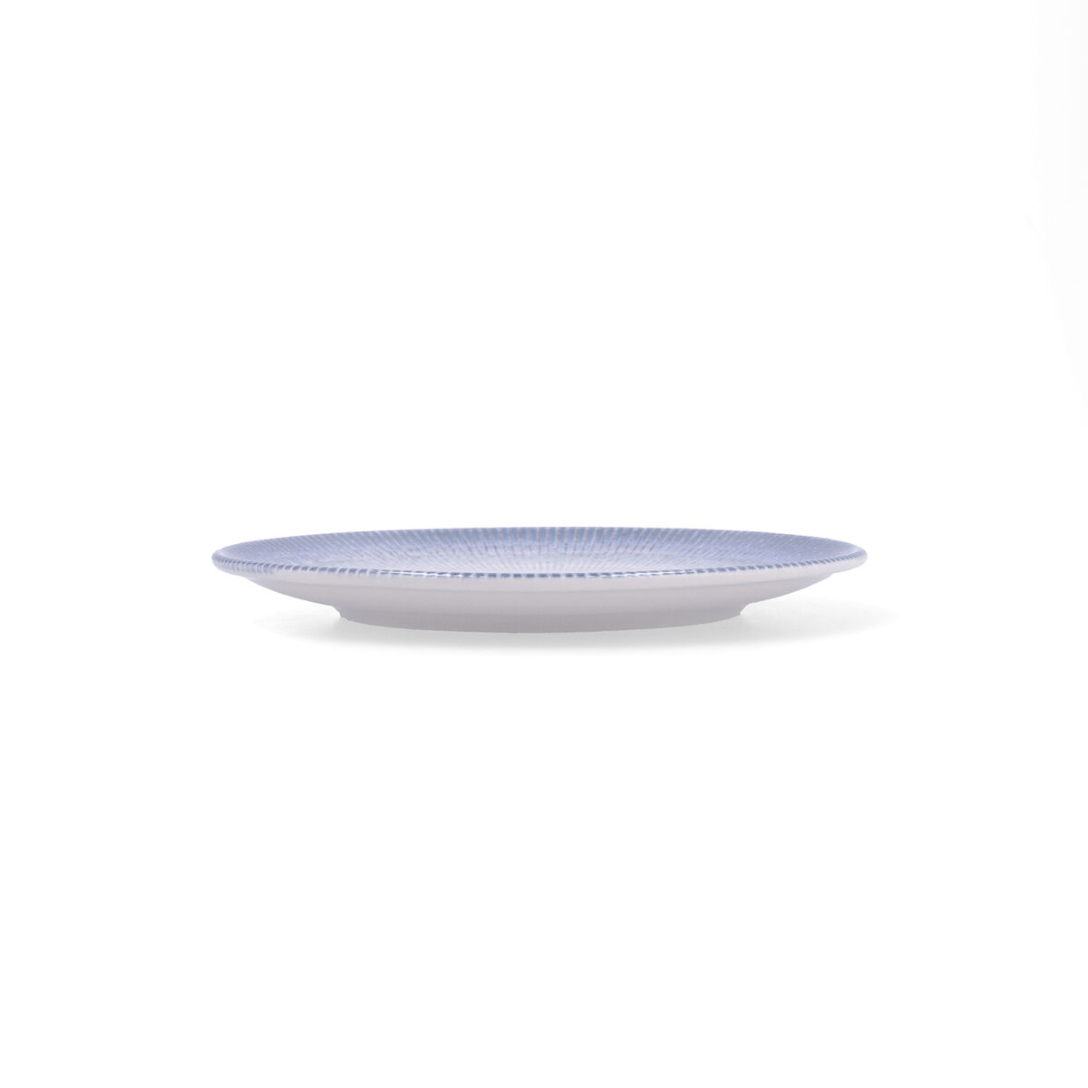 Plato de Postre Bidasoa Lea Hydrozero Blanco Cerámica Ø 21 cm (6 Unidades)