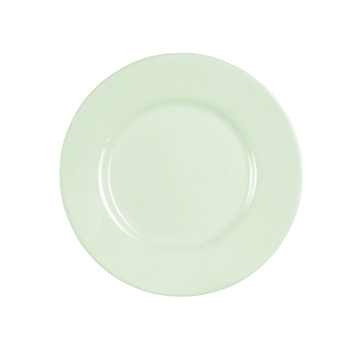 Plato de Postre Luminarc Plumi Paradise Verde Vidrio Ø 19 cm (24 Unidades)