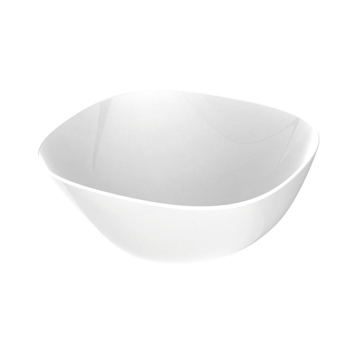 Ensaladera Luminarc Carine Blanco Blanco Vidrio Ø 27 cm (6 Unidades)