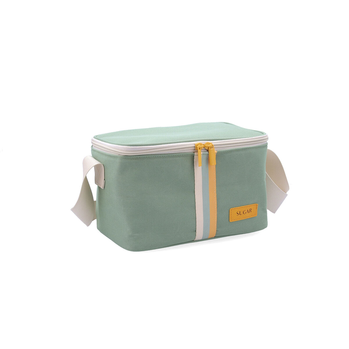 Bolsa Térmica Quid Sugar Verde 23 x 15 x 15 cm (6 Unidades)