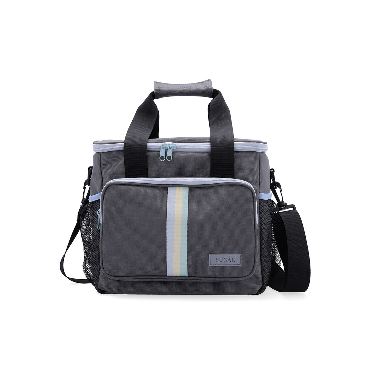 Bolsa Térmica Quid Sugar Gris 33 x 24 x 28 cm (6 Unidades)