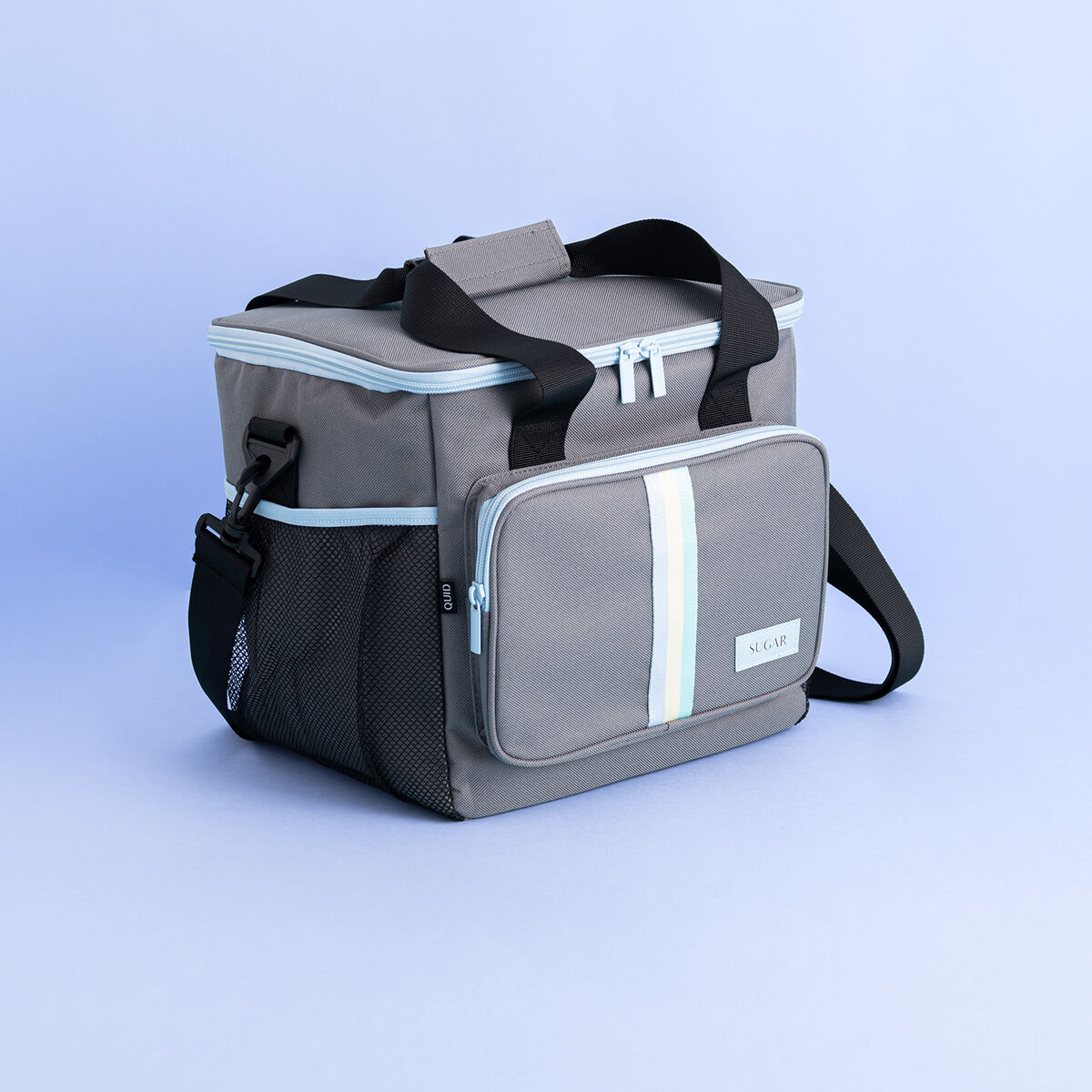 Bolsa Térmica Quid Sugar Gris 33 x 24 x 28 cm (6 Unidades)