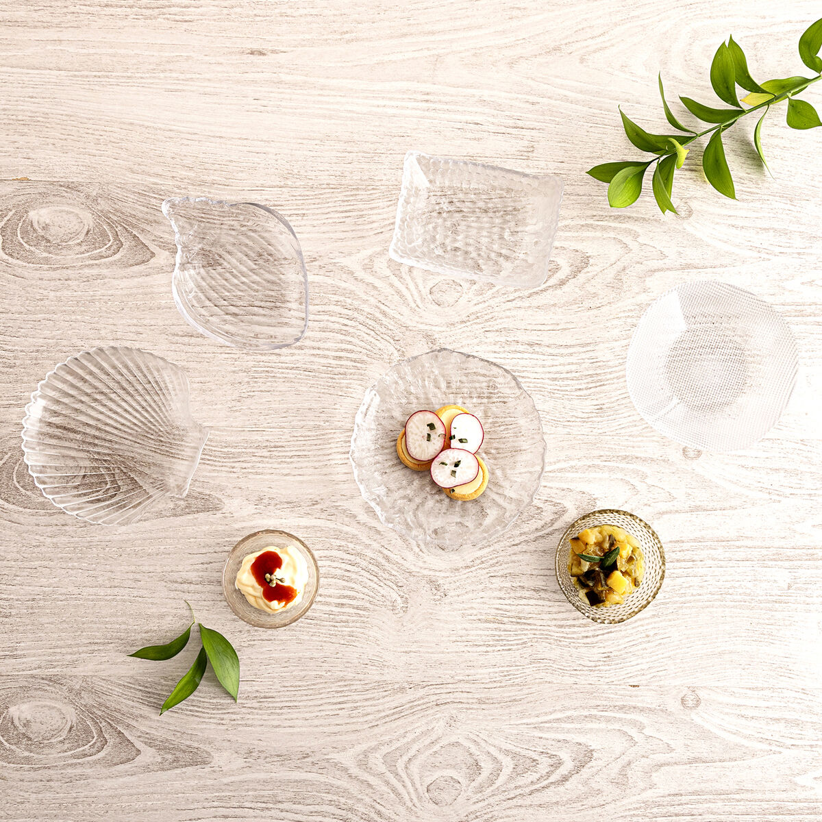 Bol para Aperitivos Quid Select Vidrio Transparente Vidrio 7,3 x 4 cm (12 Unidades)