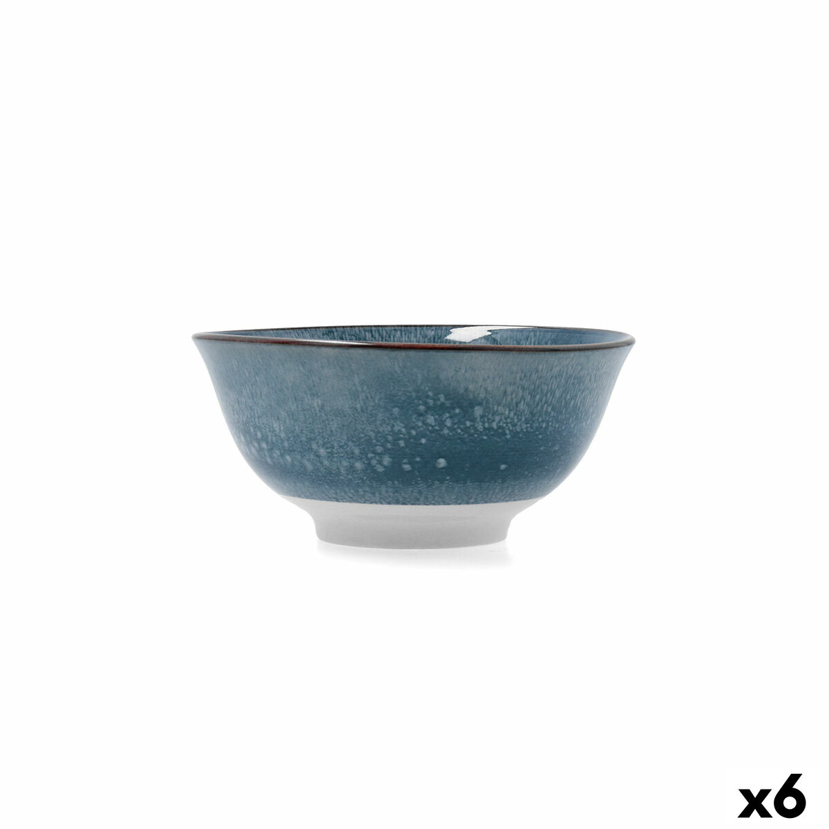 Bol para Aperitivos Bidasoa Aura Blanco Cerámica (6 Unidades)