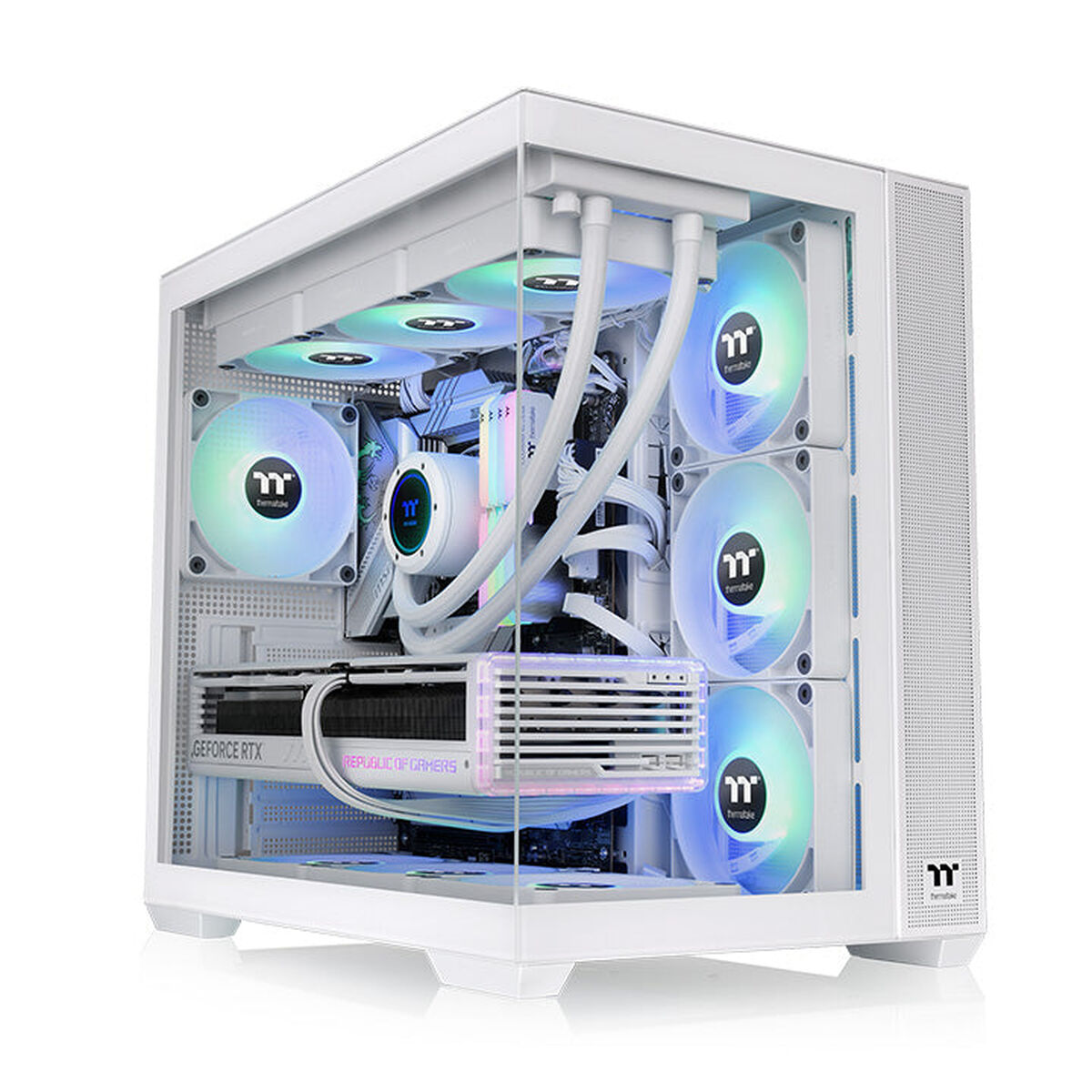 Caja Semitorre ATX THERMALTAKE CA-1Z2-00M6WN-00 Blanco