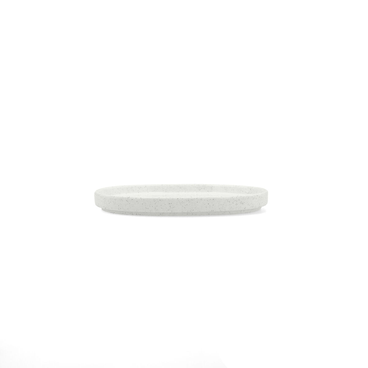 Plato Llano Bidasoa Elite Blanco Cerámica 16,5 x 16,5 x 1,7 cm (8 Unidades)