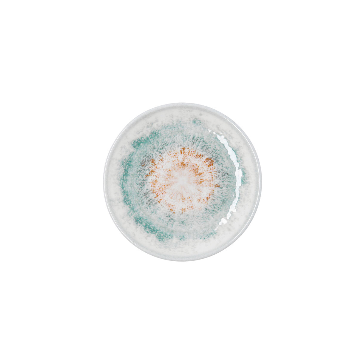 Plato Bidasoa Kai Hydrozero Blanco Cerámica Ø 15 cm Pan (6 Unidades)