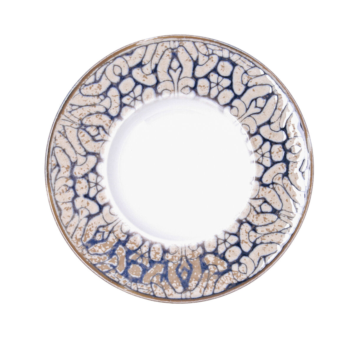 Plato para Pasta Bidasoa Deneb Hydrozero Marrón Cerámica Ø 26 cm Risotto (6 Unidades)