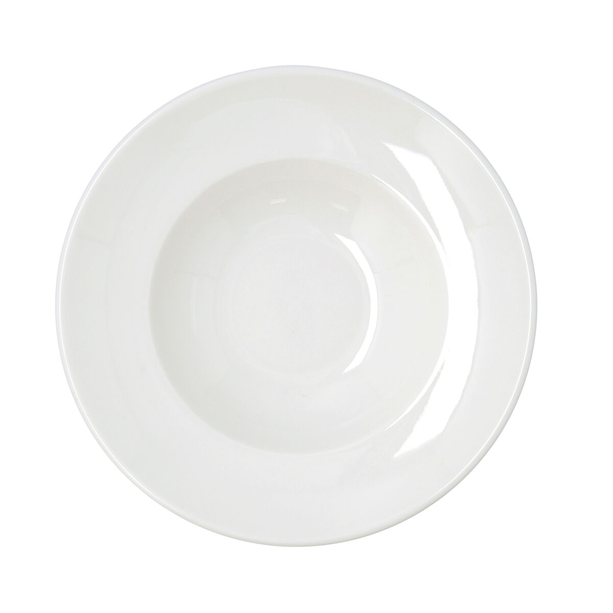 Plato para Pasta Bidasoa Harmony Hydrozero Blanco Cerámica Ø 27 cm (6 Unidades)
