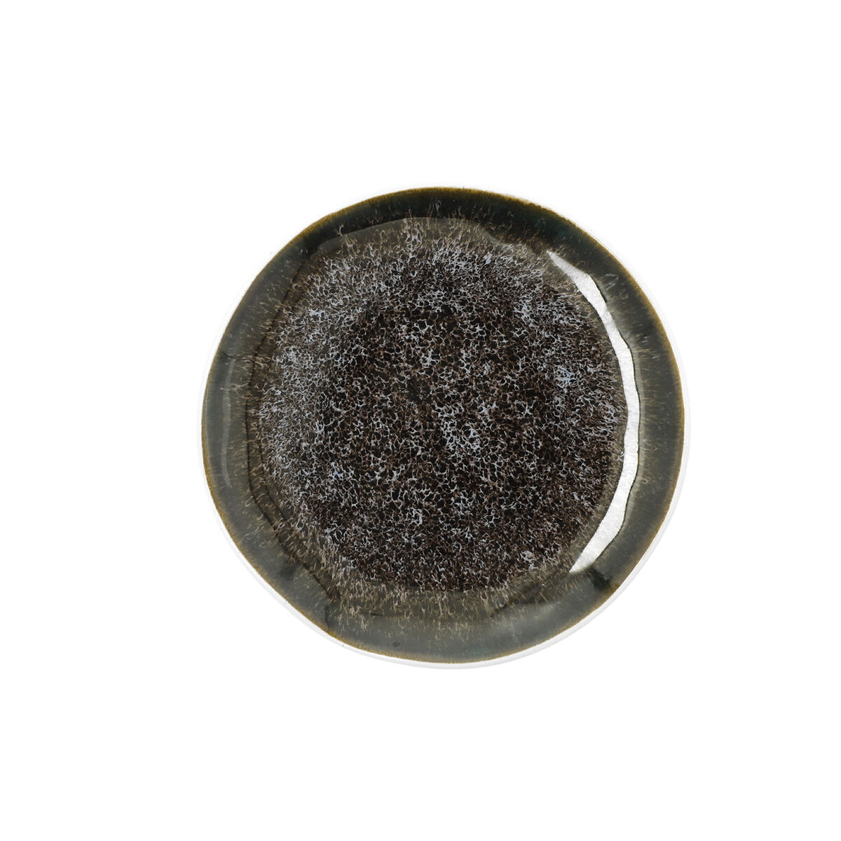 Plato Bidasoa Elite Marrón Cerámica Ø 16 cm Pan (6 Unidades)