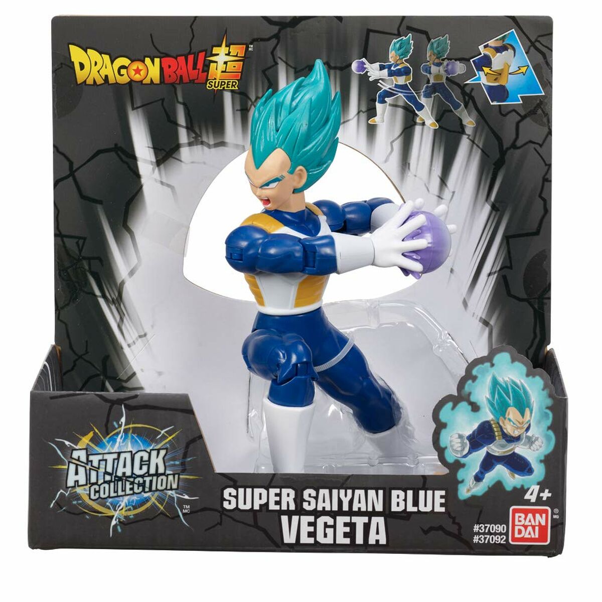 Muñeco de Acción Bandai DRAGON BALL SS BLUE VEGETA