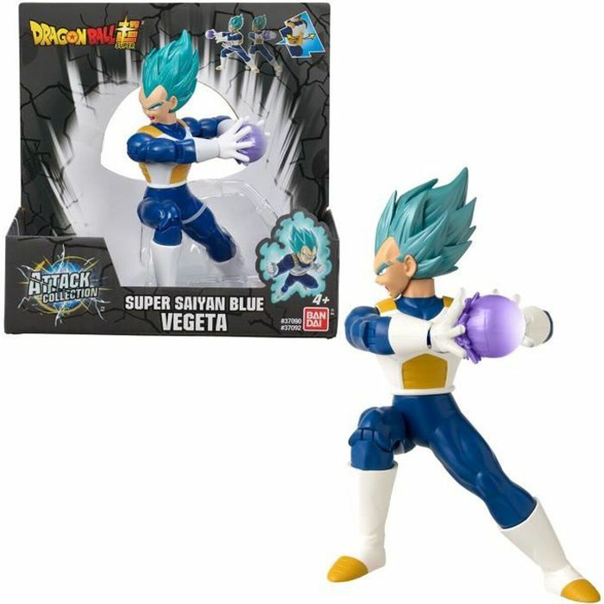 Muñeco de Acción Bandai DRAGON BALL SS BLUE VEGETA
