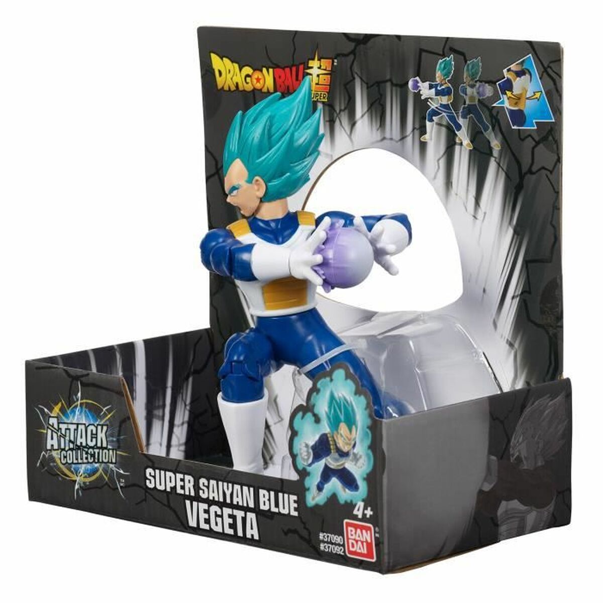 Muñeco de Acción Bandai DRAGON BALL SS BLUE VEGETA