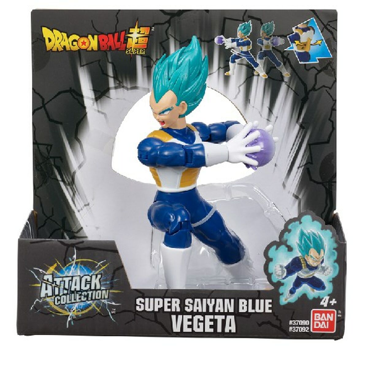Muñeco de Acción Bandai DRAGON BALL SS BLUE VEGETA
