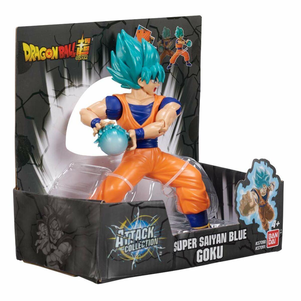 Muñeco de Acción Bandai DRAGON BALL SS BLUE GOKU Dragon Ball