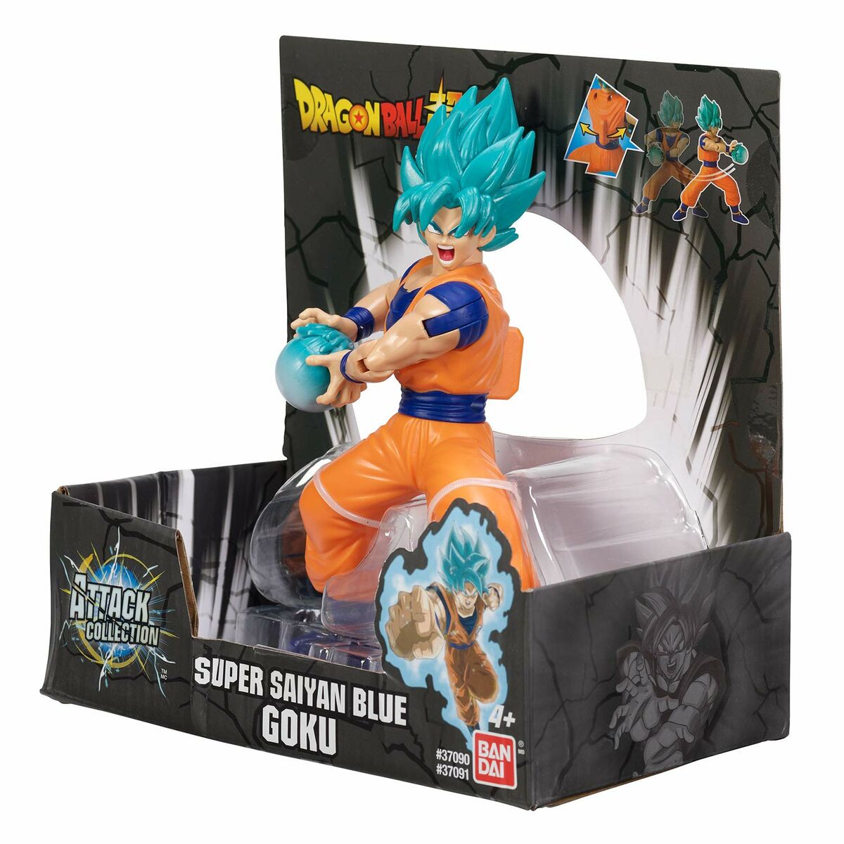 Muñeco de Acción Bandai DRAGON BALL SS BLUE GOKU Dragon Ball