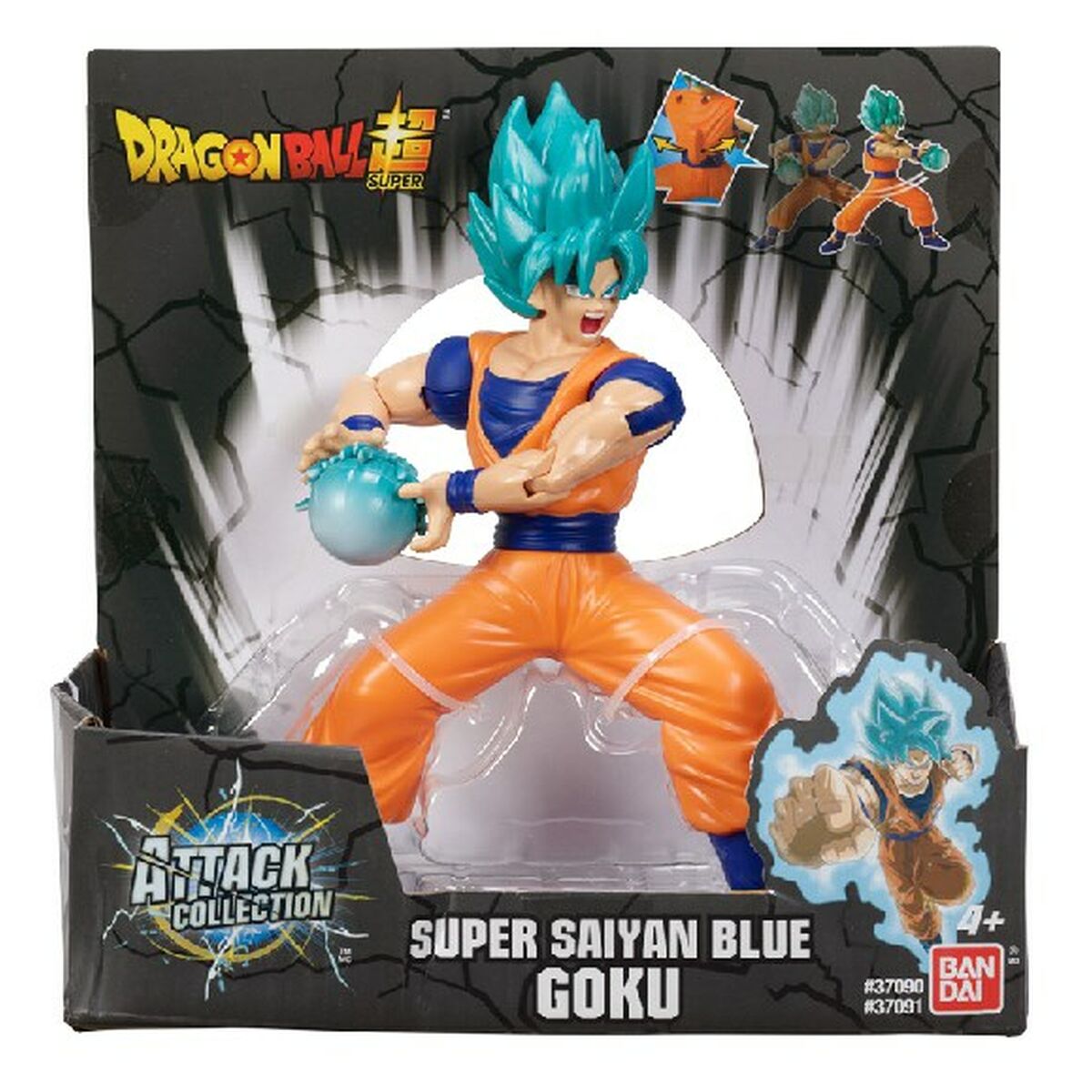 Muñeco de Acción Bandai DRAGON BALL SS BLUE GOKU Dragon Ball