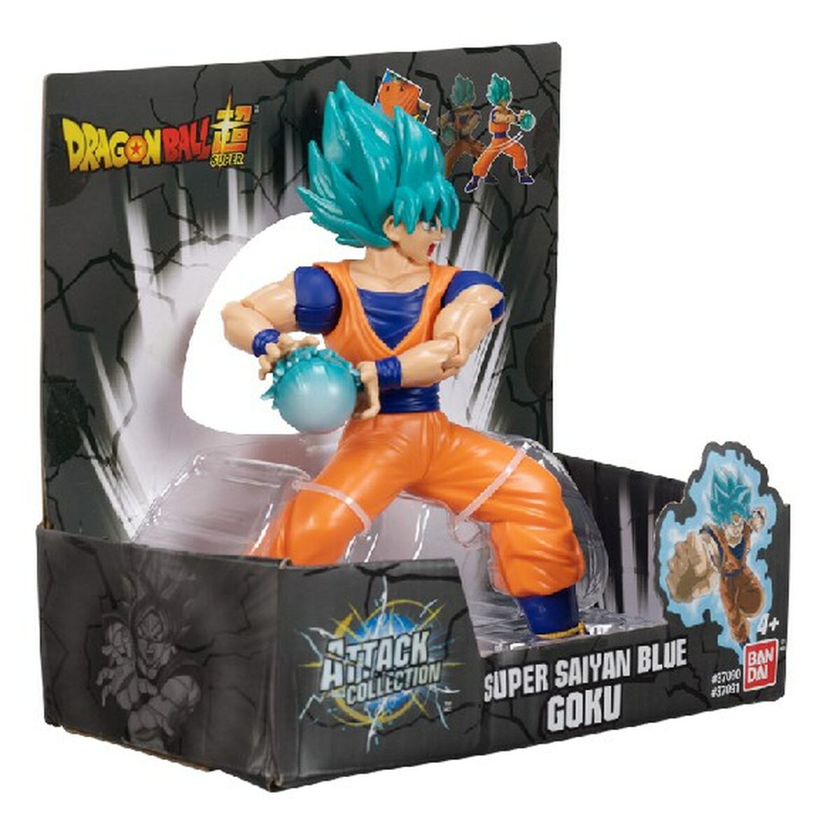 Muñeco de Acción Bandai DRAGON BALL SS BLUE GOKU Dragon Ball
