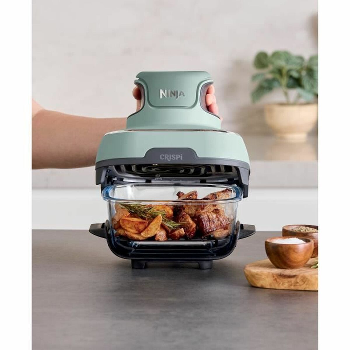 Freidora de Aire NINJA CRISPI Verde 1700 W 3,8 L