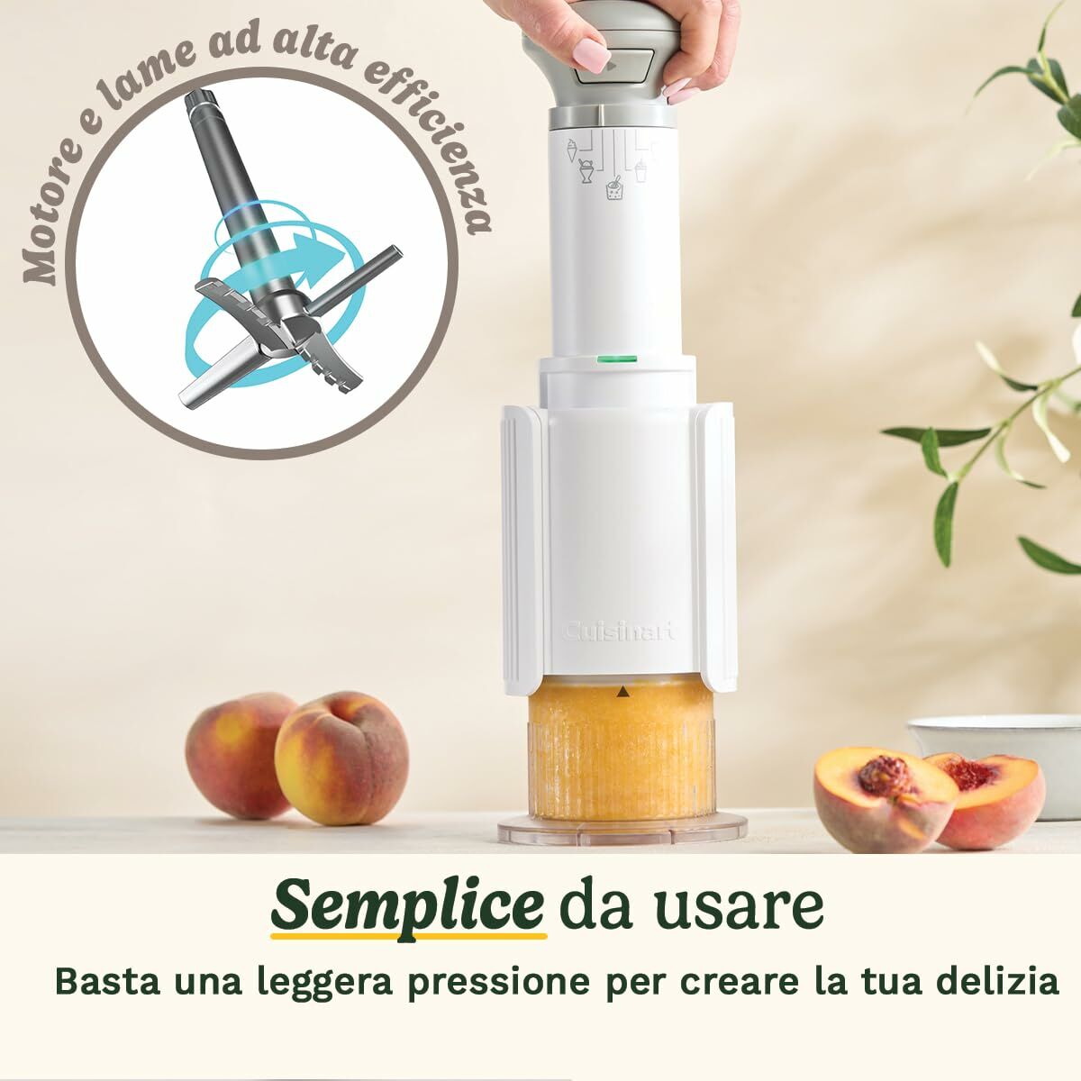 Heladera Cuisinart ICEFD10E Blanco Plástico 1 L 3,3 L 1L