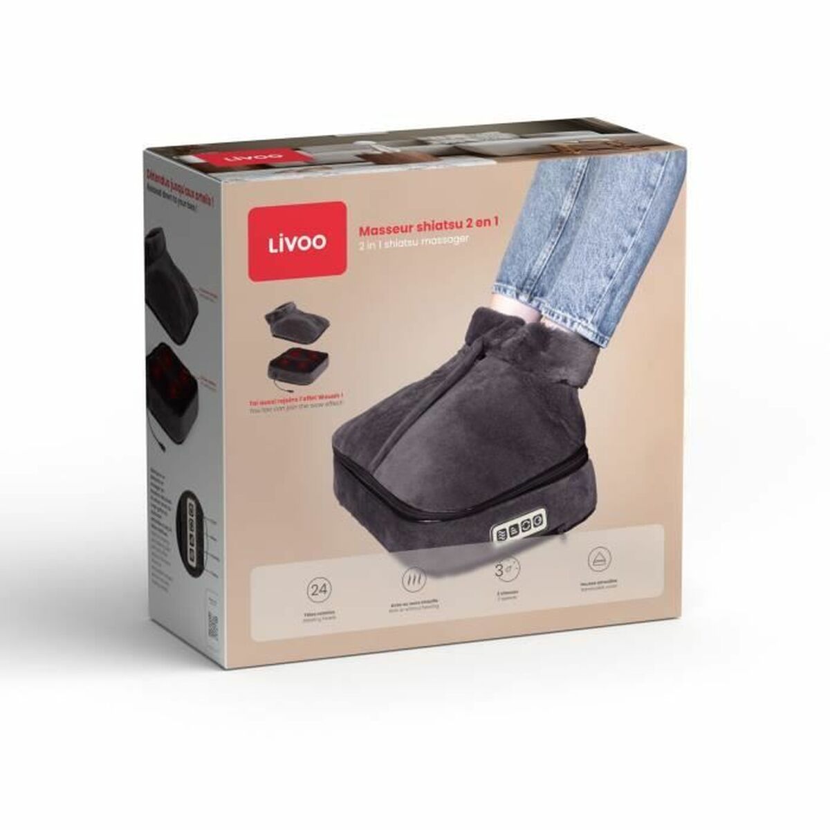 Masajeador de Pies Livoo DOS204